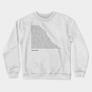 Jacques Derrida Crewneck Sweatshirt